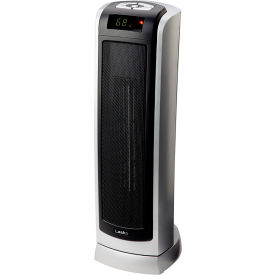 Lasko Ceramic Oscillating Heater W/ Digital Display 1500W Gray 5538