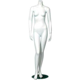 Female Mannequin - Headless Hands by Side Legs Straight - Matte Finish ERICA-1