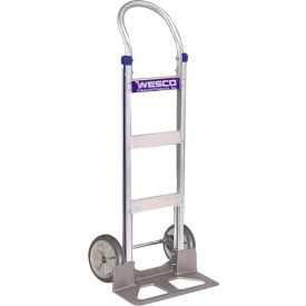 Wesco® Cobra Lite Aluminum Hand Truck w/ Continuous Handle Balloon Cushion Wheel 560 lb. Cap. 220563