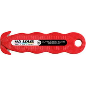 San Jamar KK403 - Klever Kutter Box Cutter Red NSF 3 Pack KK403