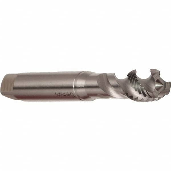 Spiral Flute Tap: M4 x 0.70, Metric, 3 Flute, Modified Bottoming, 6H Class of Fit, Cobalt, Bright/Uncoated MPN:B0503000.0040