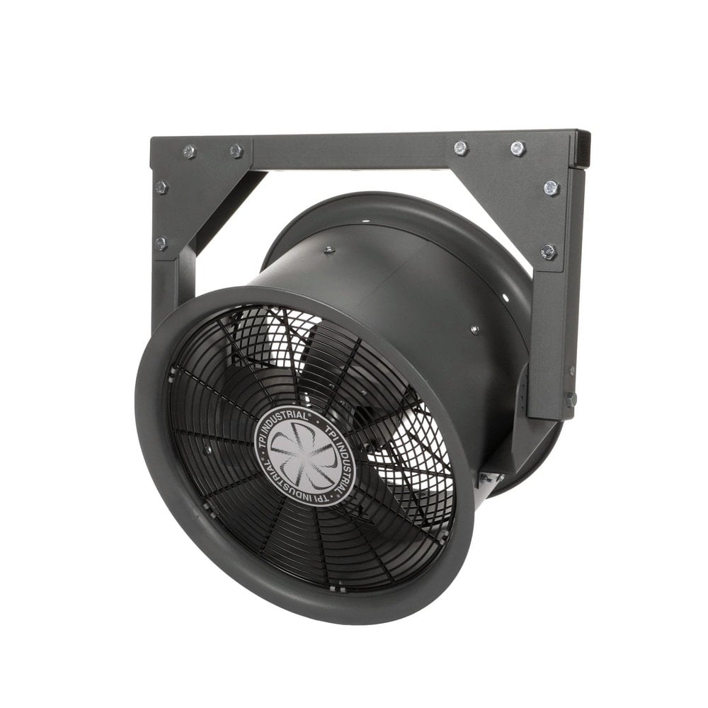 Blower Fans & Coolers, Blower Fan Type: High Velocity , Type: Steel Spiral Wire , Blade Length (Inch): 18 , Air Flow: 3000CFM , Drive Type: Direct  MPN:HV18208-240