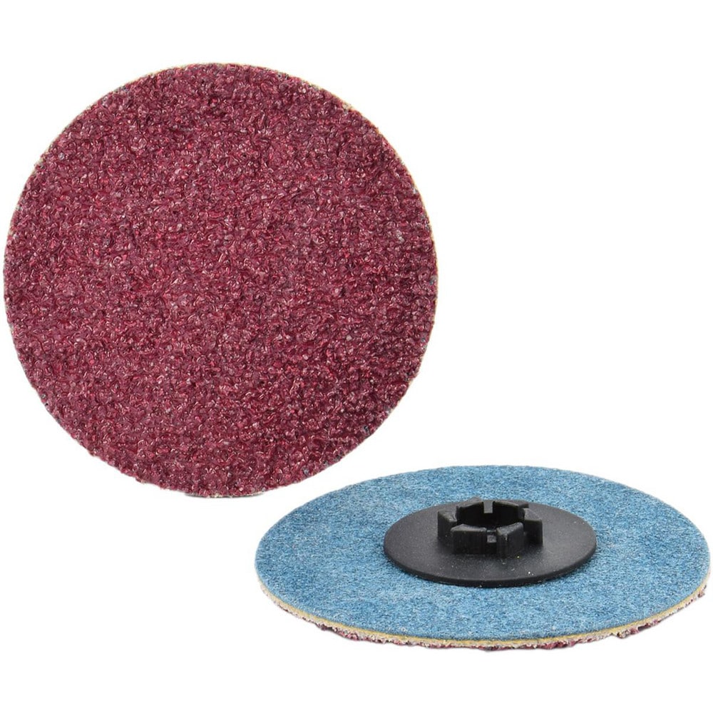 Quick Change Discs, Disc Diameter: 3 , Abrasive Type: Coated , Abrasive Material: Aluminum Oxide , Grit: 60 , Grade: Coarse  MPN:31253-01