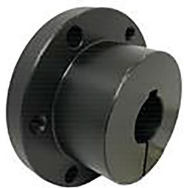 B&B SFx2-1/2 C45 Steel / Black Oxide Quick Detach Bushing 2-1/2 Inch Bore SFx2-1/2