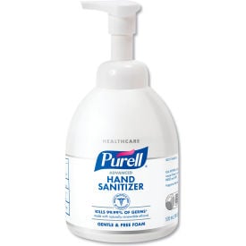 PURELL® Green Certified Advanced Instant Foam Hand Sanitizer 535 ml Bottle Unscented 4/Ctn GOJ579104CT