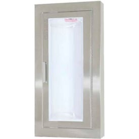 Activar Inc. SS Fire Extinguisher Cabinet Clear Acrylic Bubble Window Semi-Recessed 1536F25