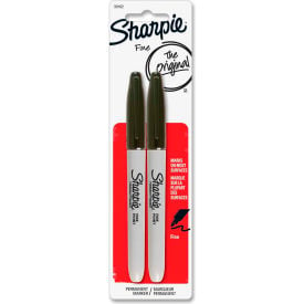 Sharpie® Fine Point Permanent Markers Set of 2 Black 30162PP