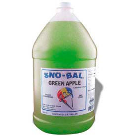 Snow Cone Syrups - Green Apple - Pkg Qty 4 72009CS