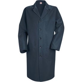 Red Kap® Men's Lab Coat Navy Poly/Combed Cotton Regular 44