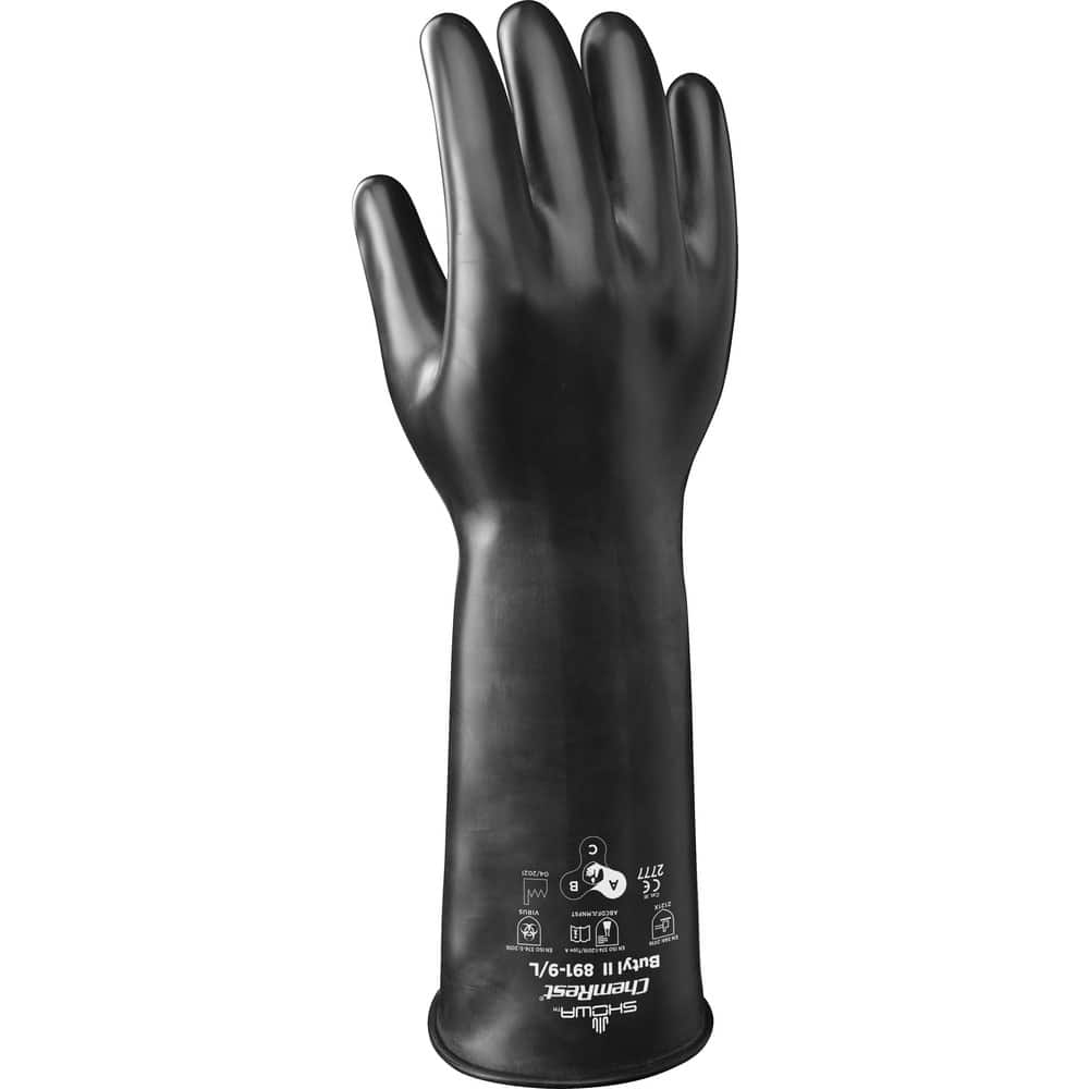 Chemical Resistant Gloves, Glove Type: Type A Chemical Resistant Gloves , Material: Viton/Butyl , Numeric Size: 10 , Coating Material: Viton , Finish: Smooth  MPN:891-10