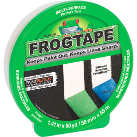 FrogTape® Painter's Tape Multi-Surface Green 36mm x 55m - Case of 24 160178