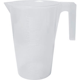 Bel-Art PP Tall Graduated Pitcher 289920000 2000ml Capacity 20ml Graduation Clear 1/PK 289920000