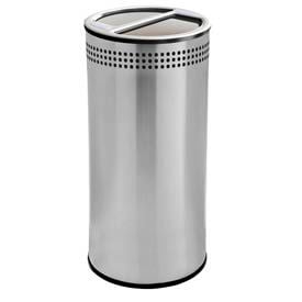 Precision® Stainless Steel Imprinted Trash & Recycling Can 20 Gallon 745829