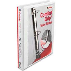 Universal® Comfort Grip Deluxe Plus D-Ring View Binder 1