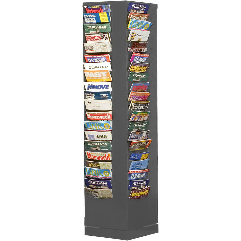 Compartment Storage Boxes & Bins, Type: Rotary Literature Rack , Product Type: Rotary Literature Rack , Overall Width (Inch): 14-1/8 , Overall Width: 14  MPN:416-95