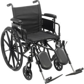 Cruiser X4 Wheelchair with Adjustable Detachable Desk Arms Elevating Leg Rests 16