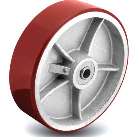 Colson® 2 Series Wheel 7.00010.979.7 WS - 10 x 3 Polyurethane/Cast Iron 3/4 Roller Bearing 7.00010.979.7 WS