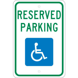 NMC TM97J Traffic Sign Reserved Handicapped Parking 18