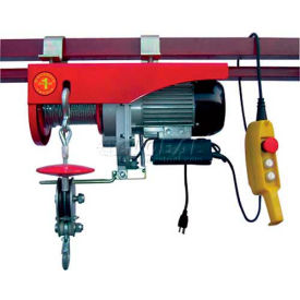 Powered Wire Rope Winch 2000 Lb. Capacity for Shop Crane™ Overhead Cranes WIREROPE.HOIST.19729