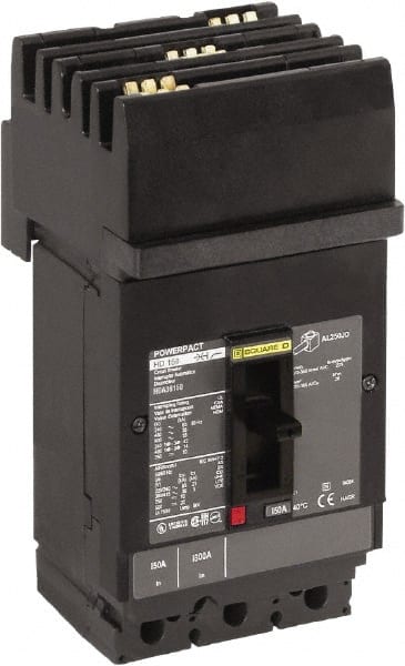 30 Amp, 600 VAC, 3 Pole, Plug In Molded Case Circuit Breaker MPN:HDA36030