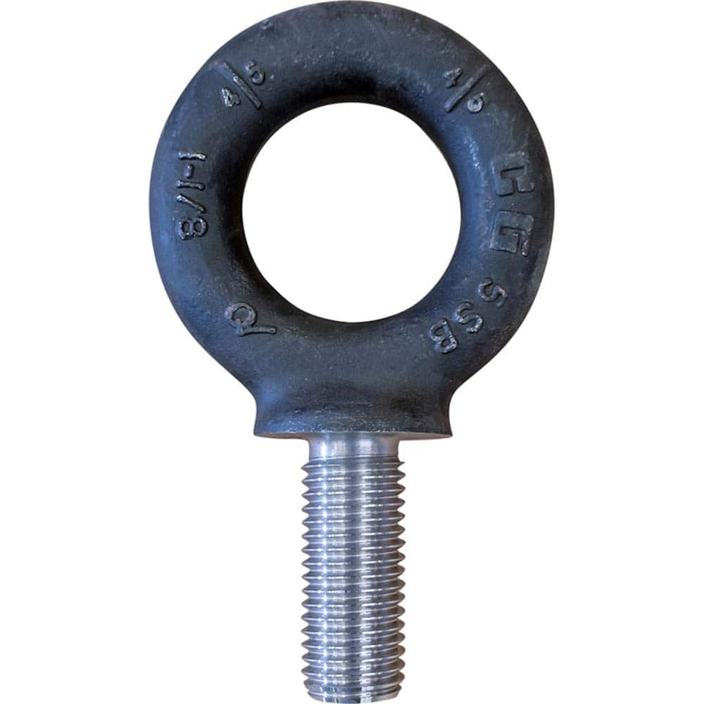 Lifting Eye Bolt: With Shoulder, 1-3/4 Thread, Forged Steel MPN:CR-9900226