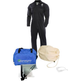 Enespro® ArcGuard® KIT2CV08NG MD 8 cal/cm2 Arc Flash Kit with FR Coverall MD No Gloves KIT2CV08NGMD