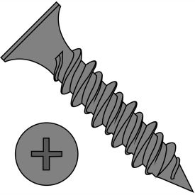 #8 x 2-1/2 Phillips Bugle Head Hi Low Drywall Screw Black - Pkg of 2500 0840HPG