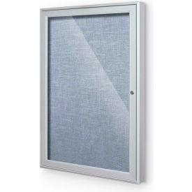 Balt® Outdoor Enclosed Bulletin Board Cabinet1-Door 24