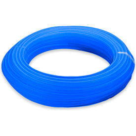 Aignep USA 6 mm OD Polyurethane Tubing Blue Color 100' Roll 125 - 200 psi PU6MM-3-100