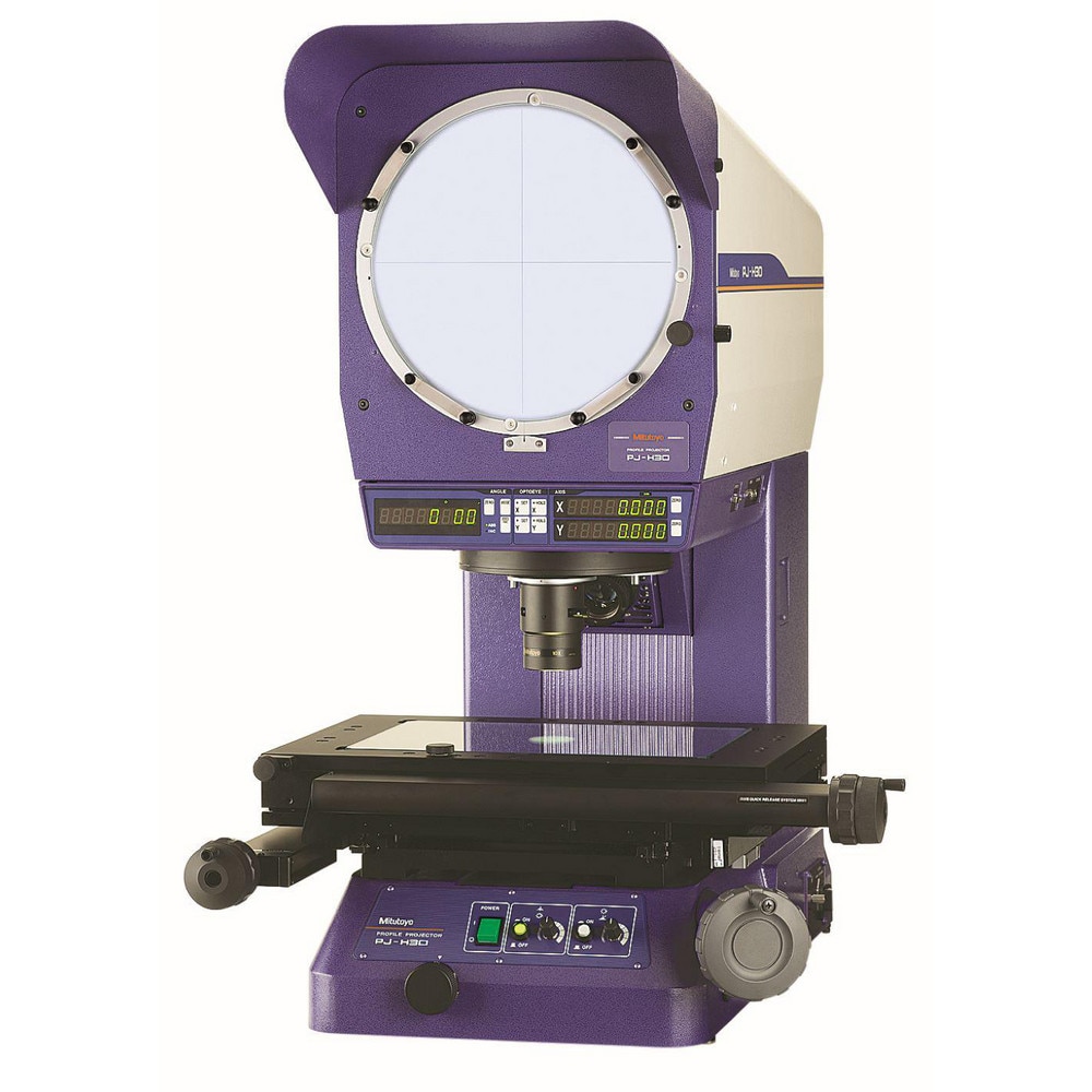 Optical Comparators & Profile Projectors, Image Type: Erect , Orientation: Vertical , Magnification: 10x , Screen Diameter (Decimal Inch): 12.0000  MPN:303-719-13A