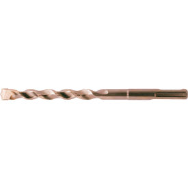 Cle-Line 1821 1/4 4In OAL HSS H.D. Sand Blasted 118 Point Carbide-Tipped SDS-Plus 2 Masonry Drill C21034