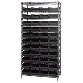 Quantum WR12-107 Chrome Wire Shelving With 44 4