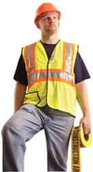 High Visibility Vest: 4X-Large MPN:LUX-SSCOOL2-Y4X