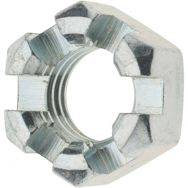 Hex Lock Nut: 5/8-11, Grade 2 Steel, Zinc-Plated MPN:-1797-4