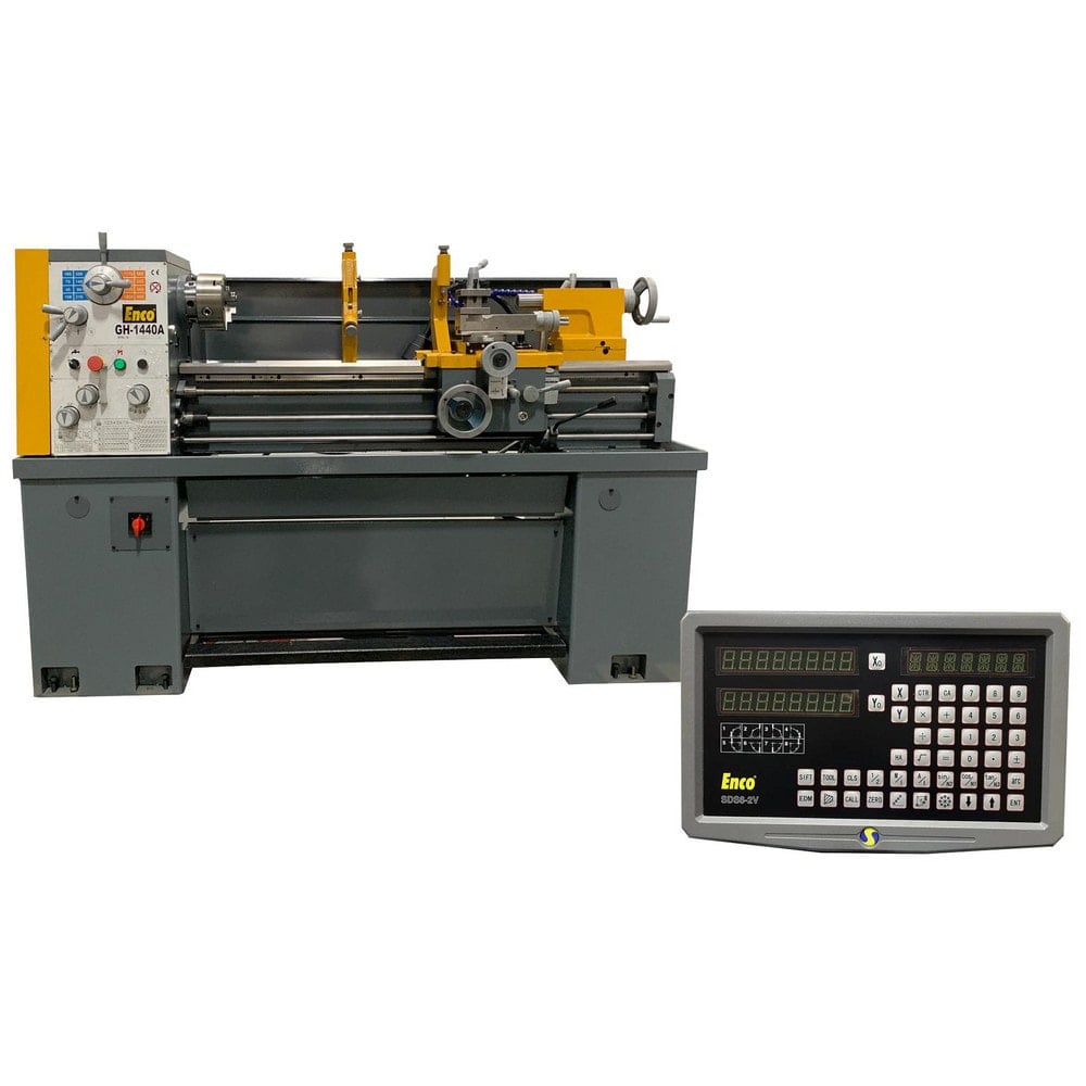 DRO Systems, Machine Compatibility: Lathe , Calculator Function: Yes , Programmable Memory: Yes , Tool Offsets: 200 , Scale Type: Glass, Linear Scale  MPN:0473259/1307152