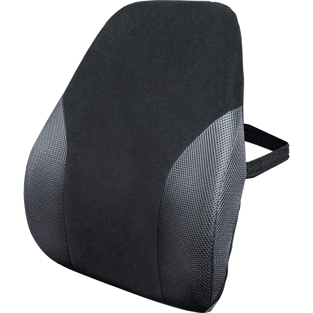 Kantek Memory Foam Backrest - Black - High Density Memory Foam - 1 Each (Min Order Qty 2) MPN:LS360