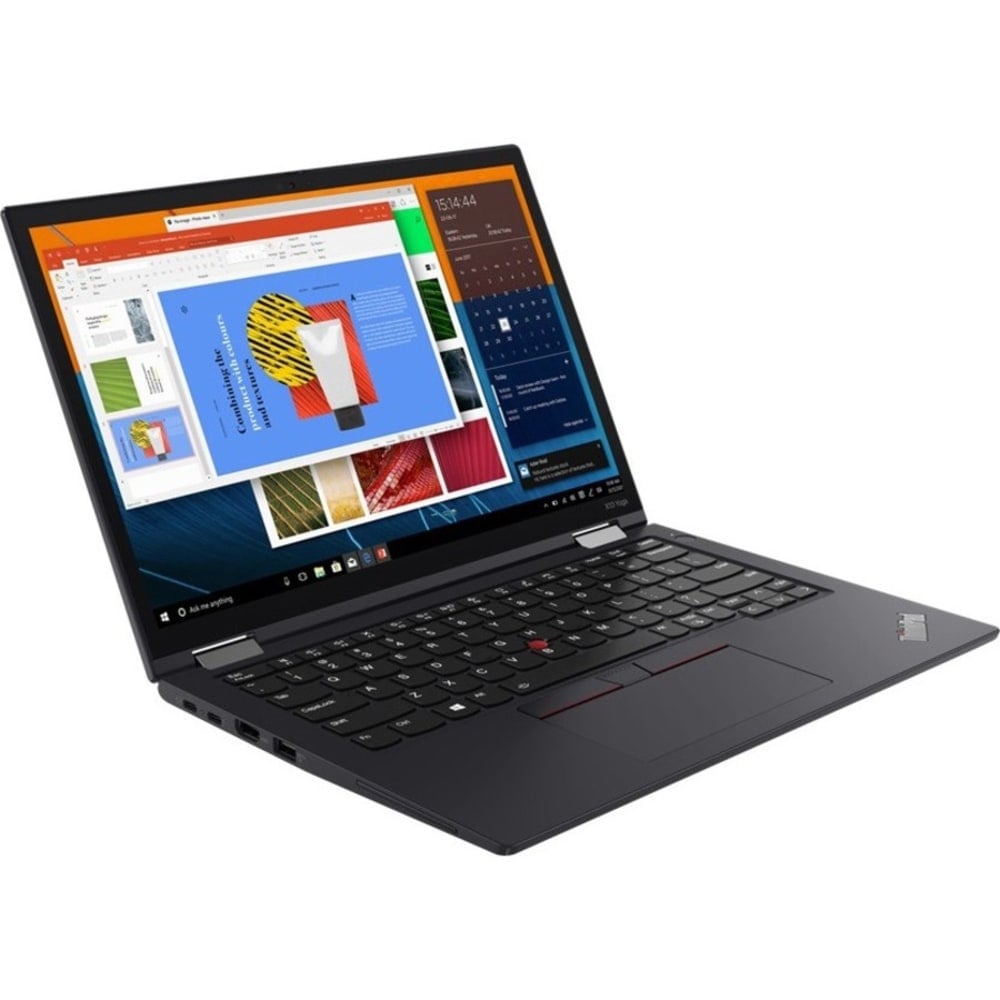 Lenovo ThinkPad X13 Yoga Gen 2 20W8002VUS 13.3in Touchscreen 2 in 1 Laptop - WUXGA - 1920 x 1200 - Intel Core i5 11th Gen i5-1145G7 Quad-core2.60 GHz - 8 GB  - 256 GB SSD - Black - Windows 10 Pro - Intel Iris Xe Graphics MPN:20W8002VUS