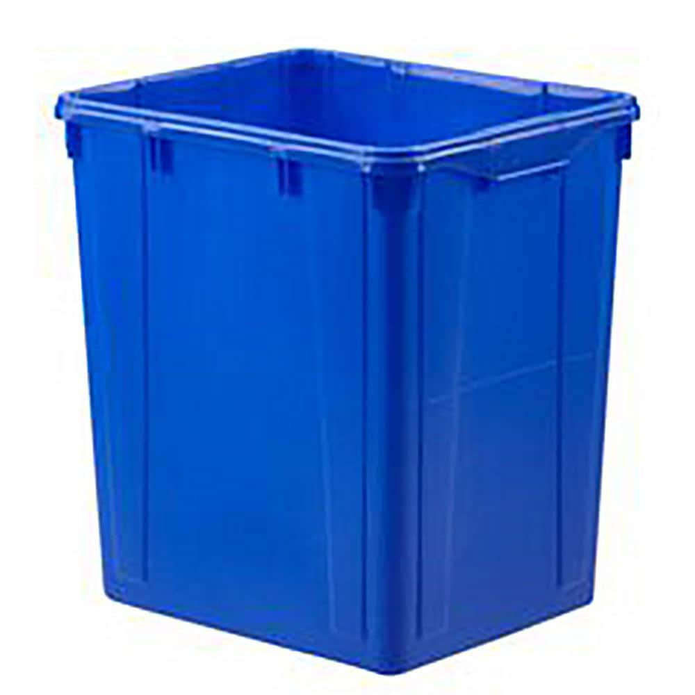 Recycling Container: 22 gal, Rectangle, Blue MPN:NPL 270