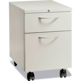 HON® Flagship® Mobile Pedestal File Cabinet with 2 Drawers 15