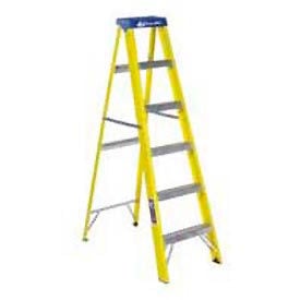 Louisville 4' Fiberglass Step Ladder - 250 lb Cap. - FS2004 FS2004