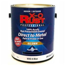 X-O Rust Anti-Rust Enamel Gloss Finish Blue Gallon - 176843 176843