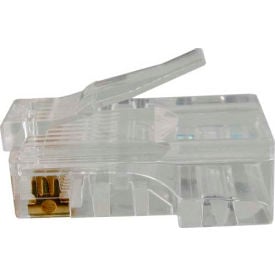 Vertical Cable 011-016-100 Cat 5E RJ45 Modular Plugs 8P 8C 50 Micro-Inches Gold Plated 100/PK 011-016-100