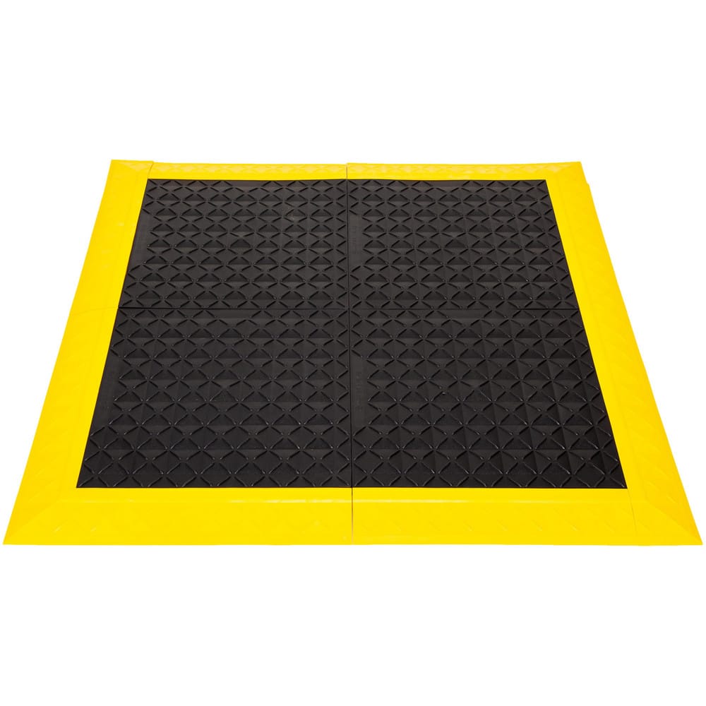 Anti-Fatigue Modular Matting Tiles, Mat Type: Anti-Fatigue , Edge Type: Beveled, Interlocking , Traffic Type: Heavy Duty, Heavy-Duty, Light Duty, Light-Duty MPN:ESDA1BZ1