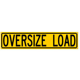 AccuformNMC™ Oversize Load Transportation Sign Reflective Vinyl 18