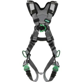 V-FIT™ 10194865 Harness Back Chest & Hip D-Rings Quick-Connect Leg Straps Extra Large 10194865