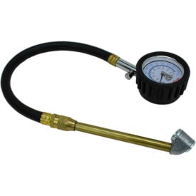 Milton® High Pressure Dial Tire Gauge Dual Head Air Chuck w/12