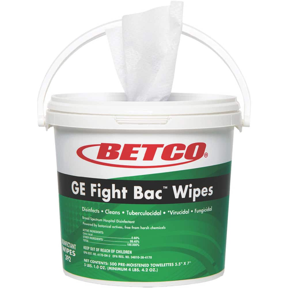 Wipes, Wipe Type: Disinfecting , Wipe Form: Pre-Moistened , Scent: Fresh , Container Type: Bucket , Material: Polyester  MPN:BET392F100CT