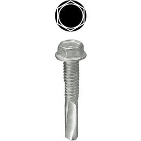 L.H.Dottie® Self Drilling Screw Weather Resistant Coated Tek 5 Hex Washer Head #12 x 1-1/4