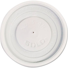 Dart® Polystyrene Vented Hot Cup Lids For 4 oz Cups White Pack of 1000 VL34R-0007