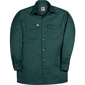 Big Bill Premium Long-Sleeve Button Down Work Shirt M Green 147-R-GRN-M